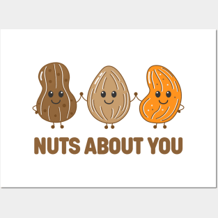 Nuts About You Valentine Posters and Art